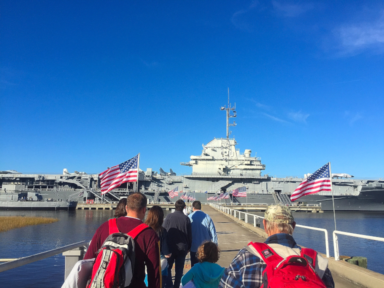 USS Yorktown Sleepover